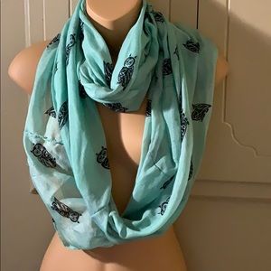 Owl design scarf